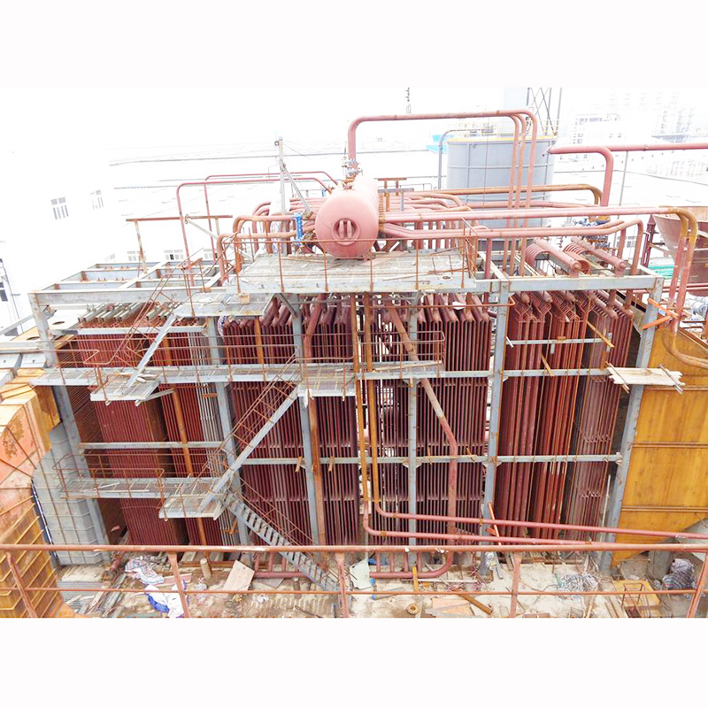 余热锅炉安装现场